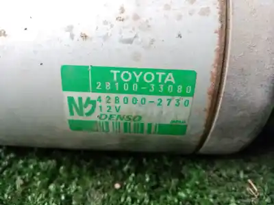 Peça sobressalente para automóvel em segunda mão motor de arranque por toyota corolla (_e12_) 1.4 d (nde120_) referências oem iam 2810033080 - 4280002730  