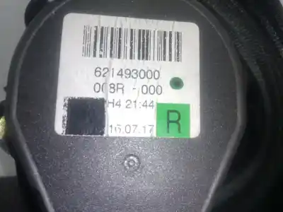 Автозапчастина б/у передній правий ремін безпеки для seat toledo iv (kg3) 1.6 tdi посилання на oem iam 621493000  