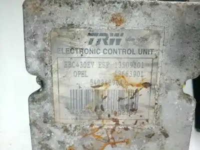 Gebrauchtes Autoersatzteil abs zum opel vectra c (z02) 2.0 dti 16v (f69) oem-iam-referenzen 13509201 - 13663901 - 54084696a - 09191497 - 13663  
