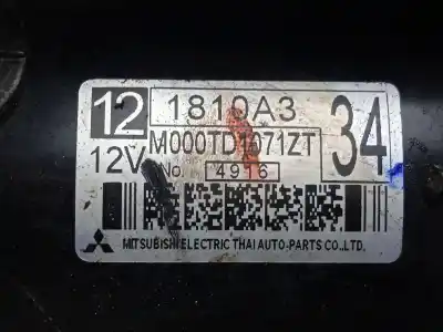 Автозапчасти б/у двигатель запускается за mitsubishi mirage / space star vi fastback (a0_a) 1.2 (a03a) ссылки oem iam m000td1071zt  