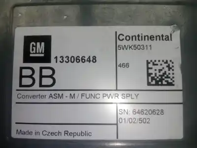 Автозапчастина б/у електронний модуль для opel astra k (b16) 1.4 turbo (68) посилання на oem iam 13306648 - 5wk50311  