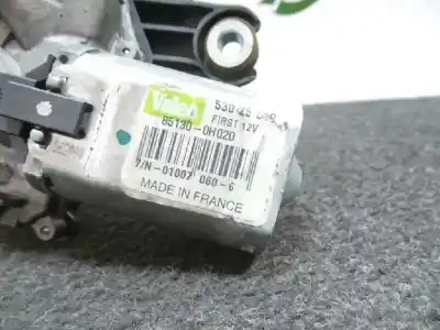 Peça sobressalente para automóvel em segunda mão motor do limpador traseiro por citroen c1 1.0 cat (384f) referências oem iam 851300h020  