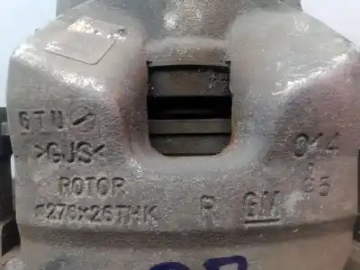 Автозапчастина б/у передній правий гальмівний супорт для opel astra k (b16) 1.4 turbo (68) посилання на oem iam 276x26thk - gjs - 014  