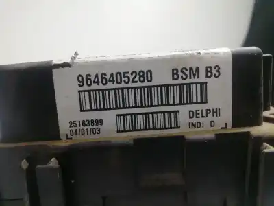 Автозапчасти б/у проверьте блок управления за citroen xsara (n1) 2.0 hdi 90 ссылки oem iam 9646405280 - 25163899 bsmb3 