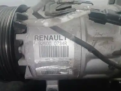 Автозапчасти б/у компрессор кондиционера воздуха за renault captur i (j5_, h5_) 0.9 tce 90 ссылки oem iam 926000734r  