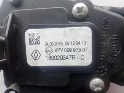 Автозапчастина б/у педальний потенціометр для renault captur i (j5_, h5_) 0.9 tce 90 посилання на oem iam 6pv00997807 - 180029347r  
