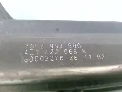 Автозапчастина б/у рульмова рейка для audi a8 d3 (4e2, 4e8) 3.7 quattro посилання на oem iam 4e1422065k zf - l1355mm 