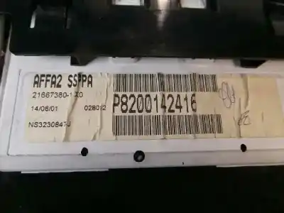 Автозапчасти б/у многофункциональный дисплей за renault scenic rx4 (ja0) 1.9 dci salomon ссылки oem iam p820014246 - 216673801  