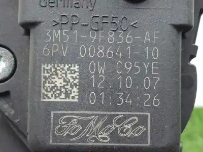 İkinci el araba yedek parçası pedal potansiyometre için ford c-max (cb3) 1.6 tdci cat oem iam referansları 3m519f836af  