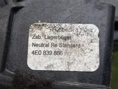 Автозапчастина б/у зовнішня ручка передня прав для audi a8 d3 (4e2, 4e8) 3.7 quattro посилання на oem iam 4e0839866  