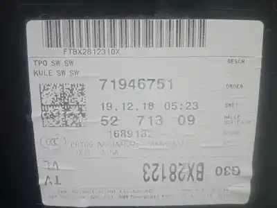 Автозапчастина б/у оббірка передніх дверей ліва для bmw 5 (g30, f90) 520 d посилання на oem iam 71946751 - 5271309  