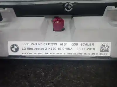 Автозапчасти б/у многофункциональный дисплей за bmw 5 (g30, f90) 520 d ссылки oem iam 65508715339 - 214790  tactil - hw / hardware 3006