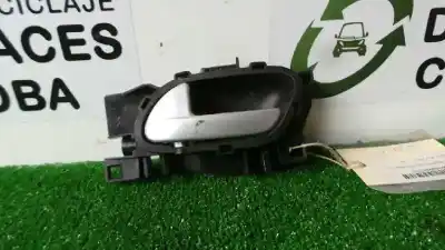 Second-hand car spare part interior left rear handle for peugeot 207 1.4 hdi oem iam references 96802456vv