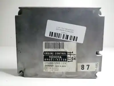 Автозапчасти б/у БЛОК УПРАВЛЕНИЯ ДВИГАТЕЛЕМ за TOYOTA RAV 4 II (_A2_)  ссылки OEM IAM 8966142730 - 1752005943  