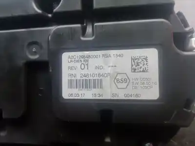 Автозапчасти б/у приборная доска за renault megane iv fastback (b9a/m/n_) 1.5 dci 90 (b9a1) ссылки oem iam 248101840r a2c1295480001 