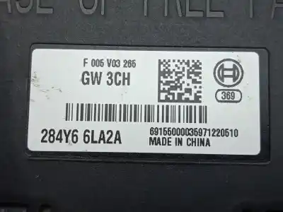 Second-hand car spare part electronic module for dacia spring ev (b6m1) oem iam references 284y66la2a - f005v03265 gw3ch 