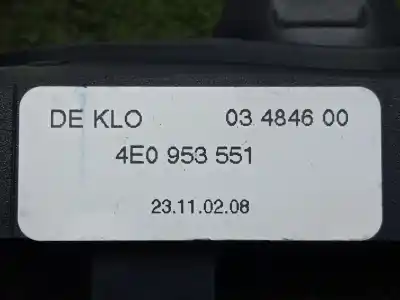 Автозапчастина б/у управління дзеркалами для audi a8 d3 (4e2, 4e8) 3.7 quattro посилання на oem iam 4e0953551  