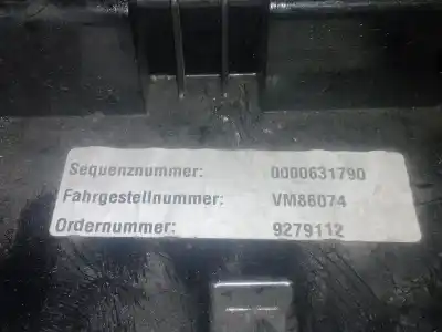 Second-hand car spare part dashboard for bmw 1 (e81) 116 d oem iam references 9279112 - vm86074 - 0000631790  