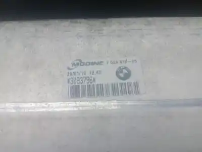 Second-hand car spare part INTERCOOLER for BMW 1 (E81)  OEM IAM references 3093796 - 752491608  