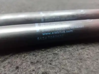 Second-hand car spare part tailgate gas strut for bmw 1 (e81) 116 d oem iam references 51247060622 - 5754uy 400n 
