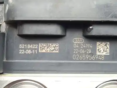 Pezzo di ricambio per auto di seconda mano abs per dacia spring ev (b6m1) riferimenti oem iam 476602522r - 970317 - 0265956948  