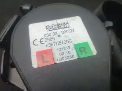 Автозапчасти б/у задний левый ремень безопасности за bmw 5 (g30, f90) 520 d ссылки oem iam 639708700c - s3742999905 - 18b346la0114  