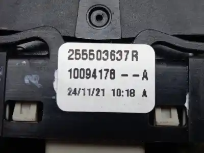 Автозапчастина б/у вимикач для dacia spring ev (b6m1) посилання на oem iam 255503637r - 10094178a  
