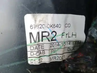 Second-hand car spare part left front door trim for toyota hilux vii pick-up (_n1_, _n2_, _n3_) 2.5 d-4d (kun15, kun35) oem iam references 676200k640 - mr2001 10-15  Second-hand car spare part left front door trim for toyota hilux vii pick-up (_n1_, _n2_, _n3_) 2.5 d-4d (kun15, kun35) oem iam references 676200k640 - mr2001 10-15