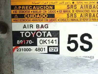 Автозапчастина б/у блок управління подушками безпеки для toyota hilux vii pick-up (_n1_, _n2_, _n3_) 2.5 d-4d (kun15, kun35) посилання на oem iam 891700k141 - 2310004801 - 072214bx   Автозапчастина б/у блок управління подушками безпеки для toyota hilux vii pick-up (_n1_, _n2_, _n3_) 2.5 d-4d (kun15, kun35) посилання на oem iam 891700k141 - 2310004801 - 072214bx