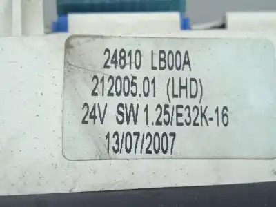 Peça sobressalente para automóvel em segunda mão quadrante por nissan atleon tk3.95 (80.19) referências oem iam 24810lb00a - 21200501  
