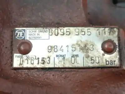 Second-hand car spare part steering box for iveco supercargo (ml) 5.9 diesel oem iam references 8095955117 - 98415143  zf - 150.bares