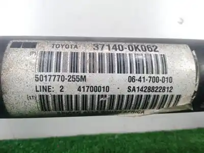 Second-hand car spare part front center transmission for toyota hilux vii pick-up (_n1_, _n2_, _n3_) 2.5 d-4d (kun15, kun35) oem iam references 371400k062 - 5017770255m - 41700010 - sa1428822812   Second-hand car spare part front center transmission for toyota hilux vii pick-up (_n1_, _n2_, _n3_) 2.5 d-4d (kun15, kun35) oem iam references 371400k062 - 5017770255m - 41700010 - sa1428822812