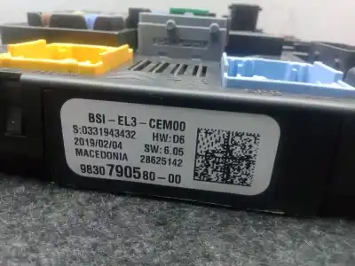 Second-hand car spare part fuse box unit for citroen c4 cactus 1.5 bluehdi 100 oem iam references 983079058000 - 28625142 - bsiel3cem00  