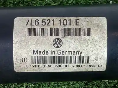 Автозапчастина б/у передня центральна трансмісія для volkswagen touareg (7la, 7l6, 7l7) 2.5 r5 tdi посилання на oem iam 7l6521101e l 705mm  Автозапчастина б/у передня центральна трансмісія для volkswagen touareg (7la, 7l6, 7l7) 2.5 r5 tdi посилання на oem iam 7l6521101e l 705mm