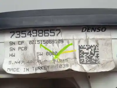 Автозапчасти б/у отопление / кондиционирование воздуха за opel combo furgoneta/monovolumen (x12) 1.3 cdti (b05) ссылки oem iam 735498657  