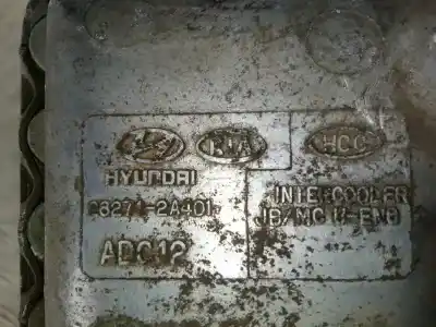 Peça sobressalente para automóvel em segunda mão intercooler por kia rio 1.5 crdi ex2 referências oem iam 282712a401  132x310x60