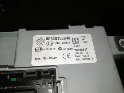 Second-hand car spare part fuse box unit for opel combo furgoneta/monovolumen (x12) 1.3 cdti (b05) oem iam references 00520158940 - 520158940 - 28468827