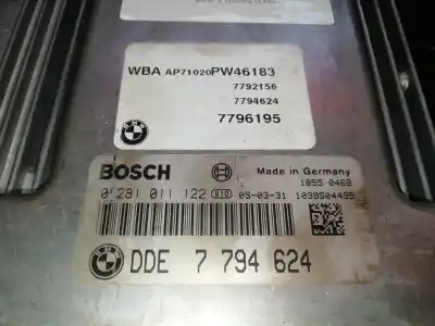 Second-hand car spare part ECU ENGINE CONTROL for BMW 3 TOURING (E46)  OEM IAM references 0281011122- 7794624  