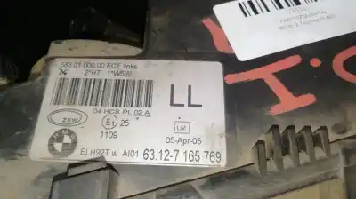 Second-hand car spare part left headlight for bmw 3 touring (e46) 320 d oem iam references 5830100000  h7+h7 - para pulir