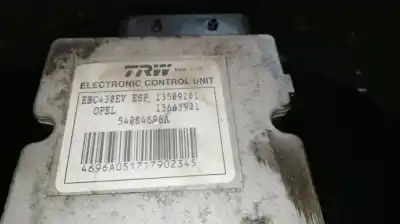 Second-hand car spare part abs for opel vectra c (z02) 2.2 dti 16v (f69) oem iam references 09191497 - 13663901 - 13509201 - 54084696a