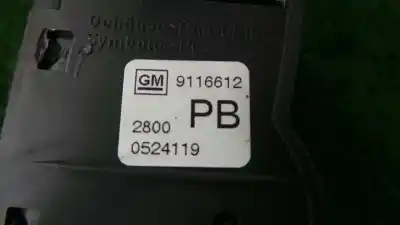 Pezzo di ricambio per auto di seconda mano interruttore per opel corsa c 1.0 12v cat (z 10 xe / lw3) riferimenti oem iam 9116612  