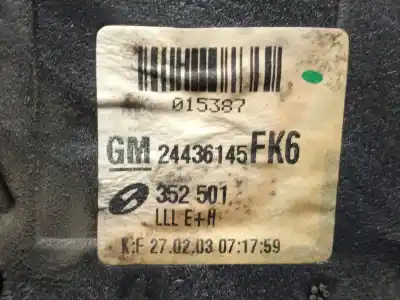 Автозапчасти б/у левое зеркало за opel vectra c (z02) 2.2 dti 16v (f69) ссылки oem iam 24436145fk6 - 362501  