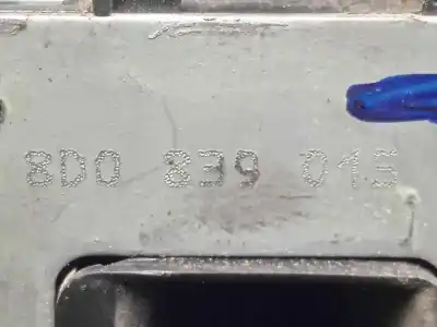 Автозапчастина б/у замок дверей заднього лівого для audi a3 (8l) 1.9 tdi ambiente посилання на oem iam 8d0839015a  