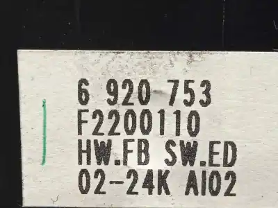 Second-hand car spare part multifunction switch for bmw serie 7 (e65/e66) 3.0 turbodiesel cat oem iam references 6920753  
