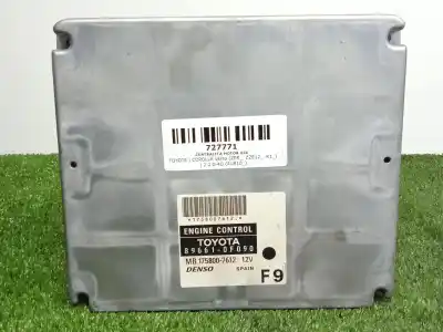 Peça sobressalente para automóvel em segunda mão  por TOYOTA COROLLA VERSO (ZER_, ZZE12_, R1_)  Referências OEM IAM 896610F090 - MB1758007612  