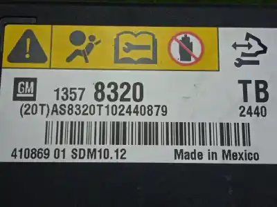 Автозапчасти б/у блок управления подушками безопасности за opel insignia a (g09) 2.0 cdti (68) ссылки oem iam 41086901   Автозапчасти б/у блок управления подушками безопасности за opel insignia a (g09) 2.0 cdti (68) ссылки oem iam 41086901