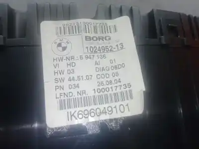 Peça sobressalente para automóvel em segunda mão quadrante por bmw 1 (e87) 120 d referências oem iam 6947136 - 102495213  