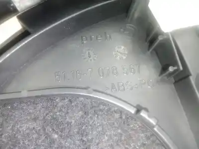 Peça sobressalente para automóvel em segunda mão forra da alavanca de velocidades por bmw 1 (e87) 120 d referências oem iam 51167078567 - 7129143  