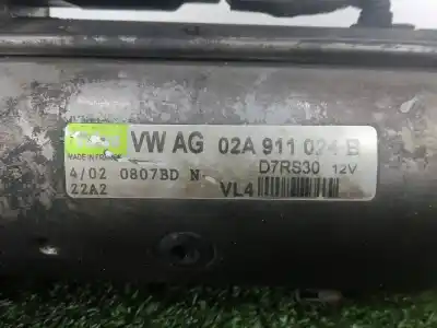 Автозапчасти б/у двигатель запускается за seat toledo ii (1m2) 1.9 tdi ссылки oem iam 02a911024b - d7rs30  
