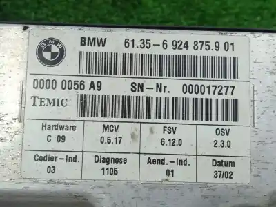 Second-hand car spare part electronic module for bmw 7 (e65, e66, e67) 730 d oem iam references 61356924875901  